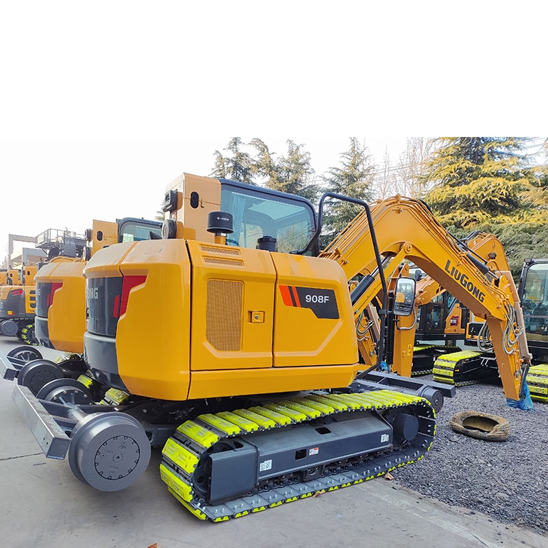 柳工908軌道機